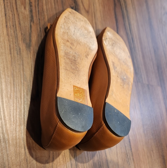 Women's M.Gemi Danza Ballet Flats size 37.5, tan - Picture 7 of 8